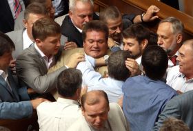 Fight between deputies