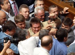 Fight between deputies