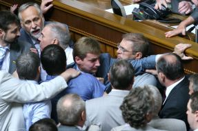 Fight between deputies