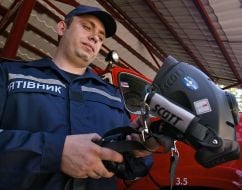 Ministry of emergency situation worker