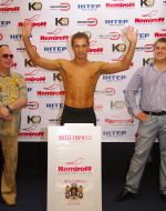 Mikhail Zavyalov, Sergey Rabchanko and Alexander Krasyuk