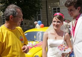 Just married and Evgeniy Kravs