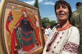 Икона Покровы Богородицы Унсовской