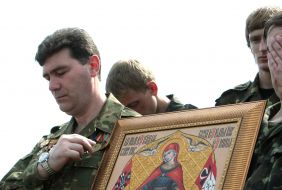 Икона Покровы Богородицы Унсовской