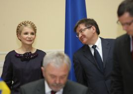 Grigory Nemyrya, Yuliya Timoshenko and Vasily Knyazevich