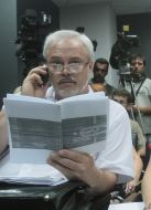 Participant of press-conference