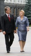 Viktor Yushchenko and Vera Ulyanchenko