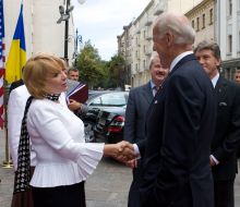 Джозеф Байден, Катерина та Віктор Ющенки