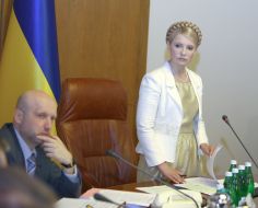 Yuliya Timoshenko and Alexander Turchinov