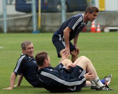 Vladimir Shevchuk, Oleg Luzhny and Valery Zuev