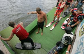  Wakeboarding master-class participants