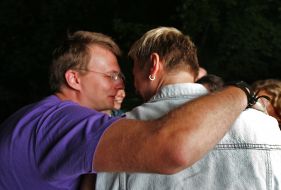 Press-conference participants