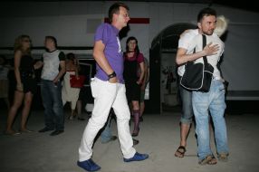 Press-conference participants