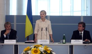 Vladimir Horishko, Sergey Prokaev and Yuliya Timoshenko