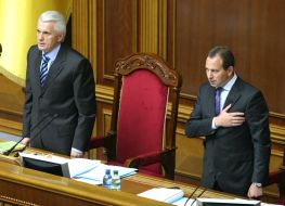 Владимир Литвин и Николай Томенко