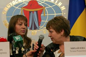 Viktoriya Mamontova and Tatyana Mikhaylova