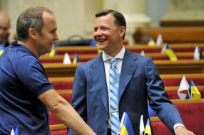 Нестор Шуфрич и Олег Ляшко