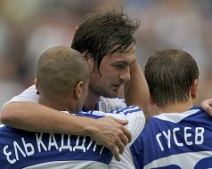 Artem Milevskiy, Badr El Kaddouri and Oleg Gusev