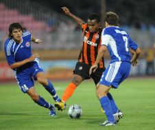 Willian, Alexander Sytnik and Igor Chuchman