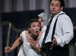 Mikhail Politseymako and Olesya Zheleznyak