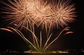 Festive fireworks