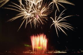 Festive fireworks