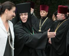 Inna Bogoslovskaya and Mother Serafima