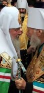 Patriarch Kirill and Metropolitan Vladimir