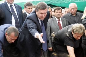 Виктор Янукович и Андрей Клюев