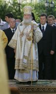 Patriarch Kirill and Viktor Yanukovich
