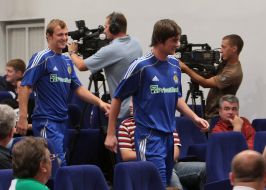 Artyom Milevskiy and Roman Zozulya