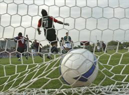 Goalkeeper of SC ”Obolon” (Kiev) let in a goal