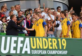 Ukrainian national youth team awarding ceremony