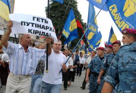 Participants of the mass meeting