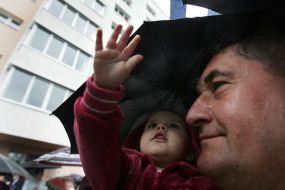 Отец с дочерью