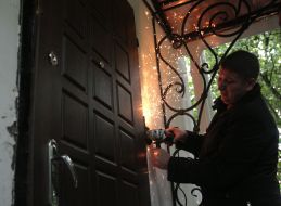 The member of ”Our Kitaevo” action group