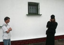 Proprietor of occupied house and the monk