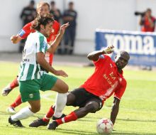 Aleksander Guruli and Harrison Omoko