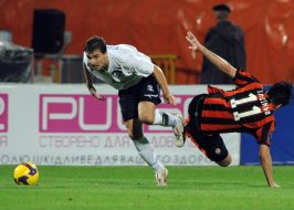 Ilsinho and Sergey Bilozor