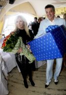 Taisiya Povaliy and Igor Likhuta