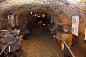 Дегустационный зал венгерского Музея виноделия