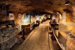 Дегустационный зал венгерского Музея виноделия