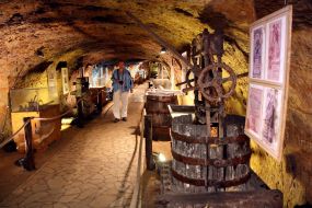 Дегустационный зал венгерского Музея виноделия