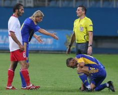 Anatoly Timoshchuk, Darko Ceferin and Hamit Altintop