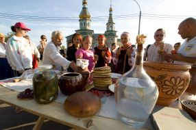 «Harvest-2009. Sheaf» ethnographic festival participant