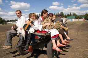 «Harvest-2009. Sheaf» ethnographic festival participants