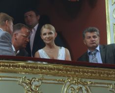 Yuliya Timoshenko, Nikolay Serdyuk and Anatoly Duda