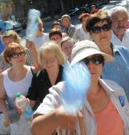 Участники акции протеста