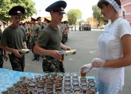 Student of military lyceum