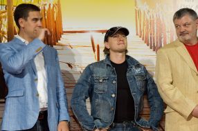 Dmitry Dyuzhev, Sergey Bezrukov and Igor Zaytsev